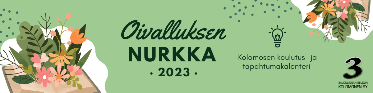 Kopio Oivalluksen Nurkka 2023 banneri nettisivuille